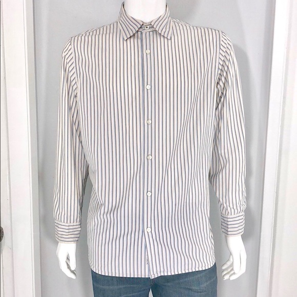 Banana Republic Men’s Striped Button Down Shirt. Make an offer! - Picture 1 of 5